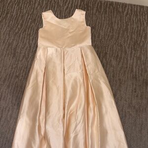JR Bridesmaid Girls Sleeveless Dress Yellow Size 8